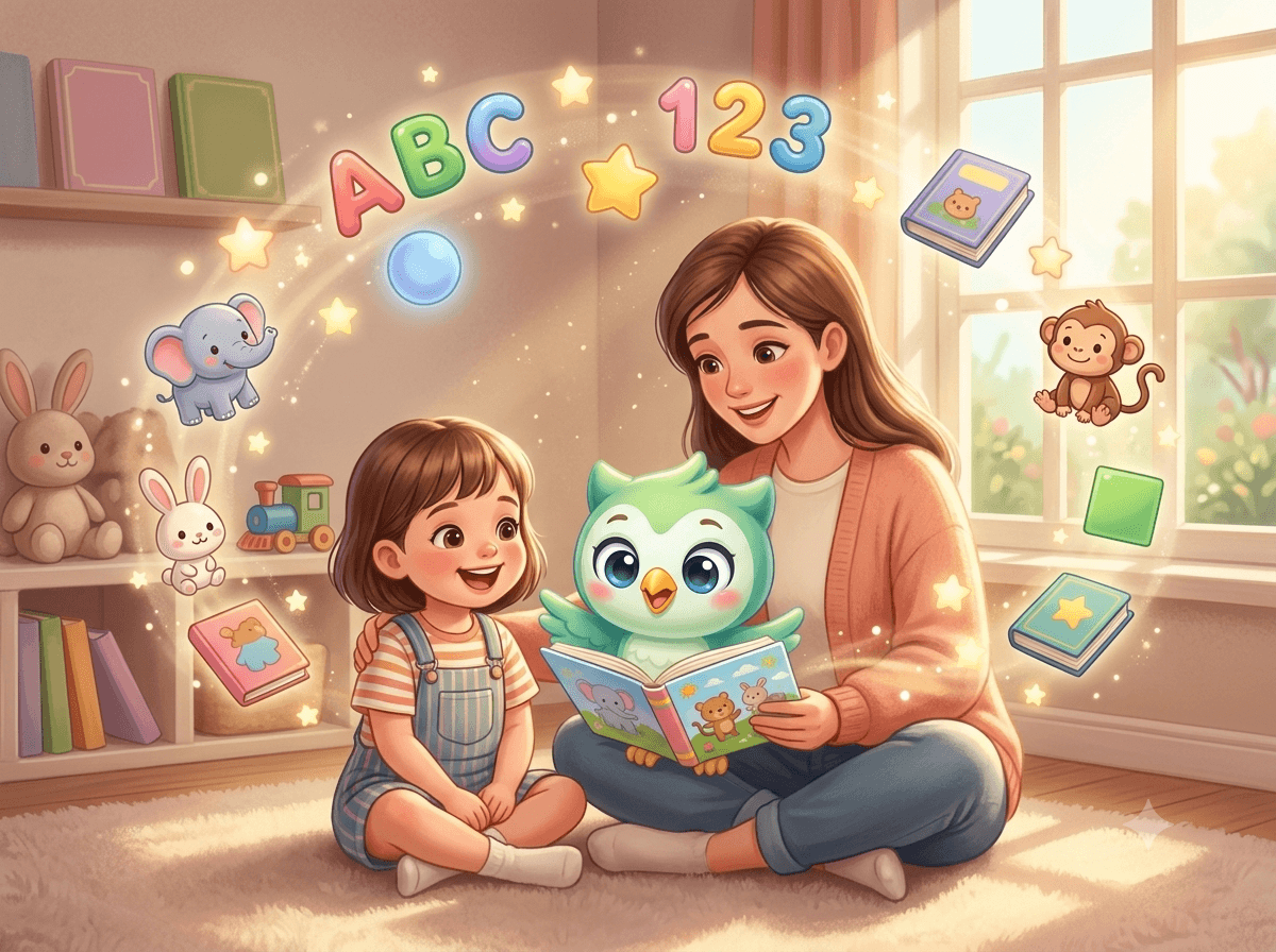 HelloKid Parenting Illustration